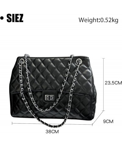 Quilted Crossbody Bags for Women,Fashion Shoulder Handbags Adjustable Chain Purses Trendy Designer Bag White $22.05 Shoulder ...