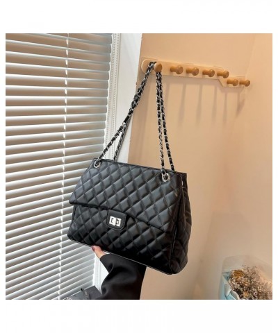 Quilted Crossbody Bags for Women,Fashion Shoulder Handbags Adjustable Chain Purses Trendy Designer Bag White $22.05 Shoulder ...