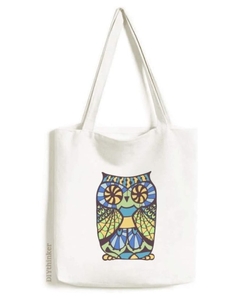 Decorative Love Owl Art Deco Gift Fashion Tote Canvas Bag Shopping Satchel Casual Handbag $17.35 Totes