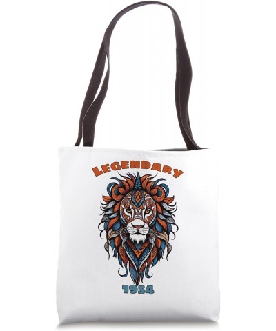 Legendary since 1954 Lion Birthday Anniversary Zodiac Sign Tote Bag $13.71 Totes