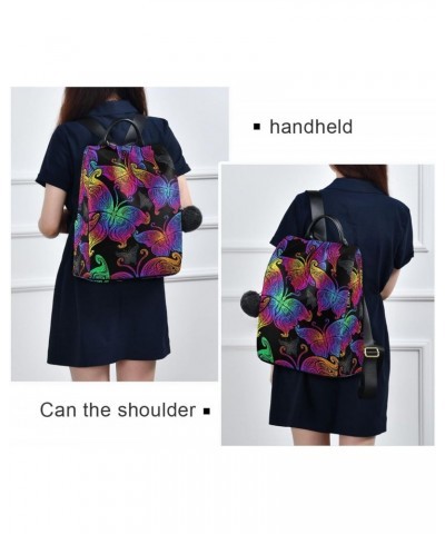 Mandala Butterfly Backpack for Women, Fashion Anti Theft Casual Daypack Shoulder Bag Purse for Travel Work 15 inches $23.77 B...