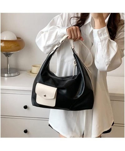 Fashion Tote Bag for Women, Shoulder Bag Top Handle Large Capacity Sling Purse Handbag for Daily Work School Vacation Black $...