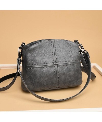 Women Shoulder Bags, Ladies Casual PU Leather Handbag Ladies Messenger Bag Fashion Shoulder Pack Black $35.56 Shoulder Bags