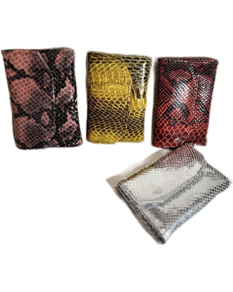 Genuine snake and cobra leather clutch evening purses, evening cross bags Women Wallet Red Color $33.15 Evening Bags