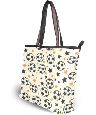 Many Ball and Star Shoulder Bags Large Handle Ladies Handbag Multicoloured $11.88 Shoulder Bags