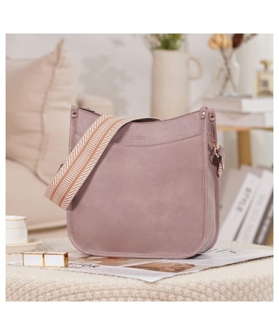 Crossbody Bags For Women Trendy Vegan Leather Purses For Women Shoulder Bag with Two Strap Purple $11.72 Shoulder Bags