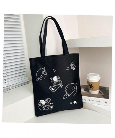 2pcs Astronaut Tote Bag Tote Handbag Carteras Para Mujer De Colgar Hombro Shoulder Tote Over Shoulder Bag for Women Grocery W...