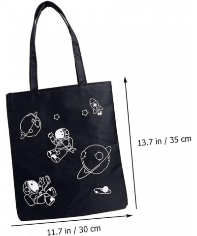 2pcs Astronaut Tote Bag Tote Handbag Carteras Para Mujer De Colgar Hombro Shoulder Tote Over Shoulder Bag for Women Grocery W...