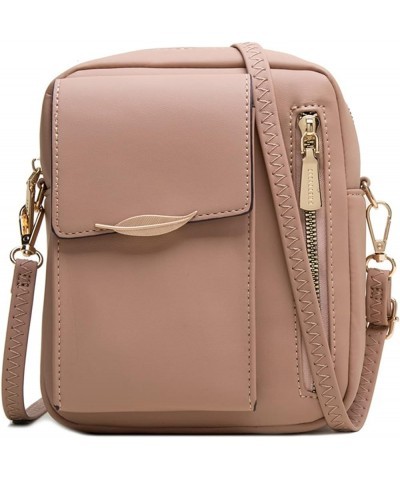 Small Crossbody Bag for Women Cell Phone Purse Bag Shoulder Fashion Travel Pouch Passport Wallet Multi-function Bag Pink $13....