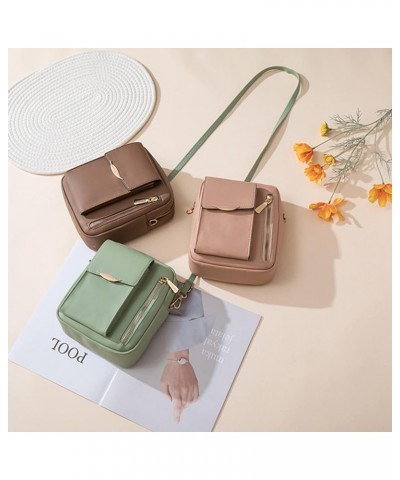 Small Crossbody Bag for Women Cell Phone Purse Bag Shoulder Fashion Travel Pouch Passport Wallet Multi-function Bag Pink $13....