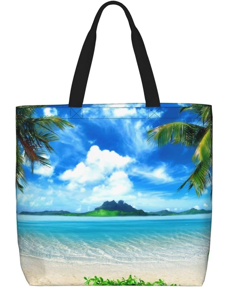 The Sea Print One-Shoulder Convenience Store, Portable Storage Bag, Work, School,Shoulder Bag The Sea $21.14 Shoulder Bags