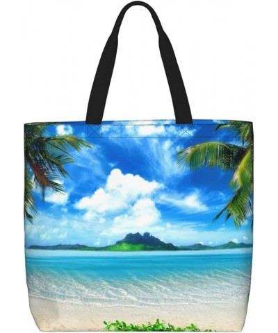 The Sea Print One-Shoulder Convenience Store, Portable Storage Bag, Work, School,Shoulder Bag The Sea $21.14 Shoulder Bags