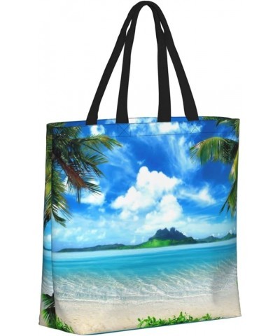 The Sea Print One-Shoulder Convenience Store, Portable Storage Bag, Work, School,Shoulder Bag The Sea $21.14 Shoulder Bags