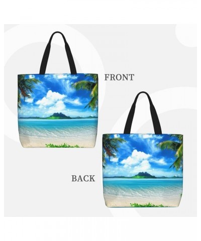 The Sea Print One-Shoulder Convenience Store, Portable Storage Bag, Work, School,Shoulder Bag The Sea $21.14 Shoulder Bags