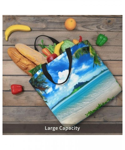 The Sea Print One-Shoulder Convenience Store, Portable Storage Bag, Work, School,Shoulder Bag The Sea $21.14 Shoulder Bags