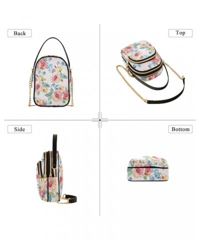 Small Crossbody Handbag for Women Mini Over Shoulder Purse with Three Zippered Pockets Durable Travel Purse Color-hf023 $9.24...