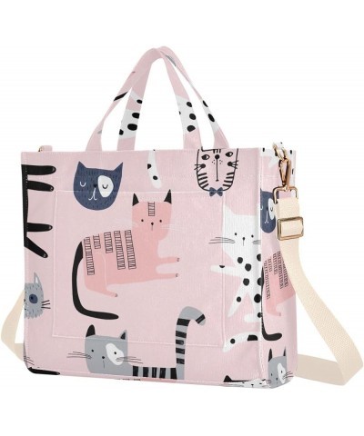 Womens Totes Bags Dogs Designer Tote Bag Christmas Hostess Gift Large Crossbody Purse Cute Colorful Kittens Creative $10.78 T...