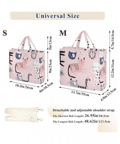 Womens Totes Bags Dogs Designer Tote Bag Christmas Hostess Gift Large Crossbody Purse Cute Colorful Kittens Creative $10.78 T...