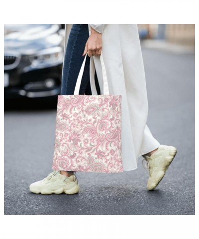 Paisley Single Shoulder Fashion Canvas Tote Shopping Bags Handbags For Men And Women Paisley30 $11.13 Totes