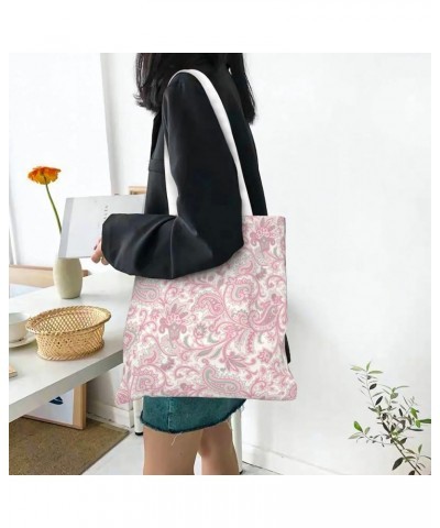 Paisley Single Shoulder Fashion Canvas Tote Shopping Bags Handbags For Men And Women Paisley30 $11.13 Totes