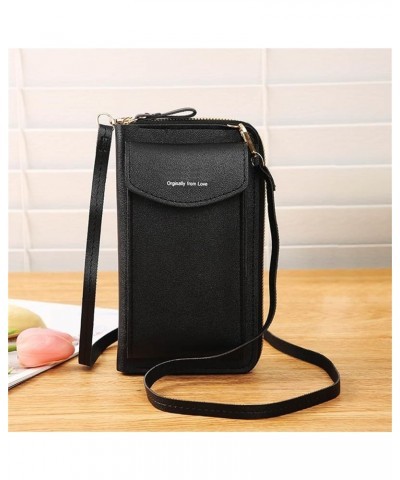 Crossbody Bags for Women Cell Phone Purse Wallet Ladies Small Women's Handbags PU Leather Shoulder Card Holder Bk2 $9.50 Shou...