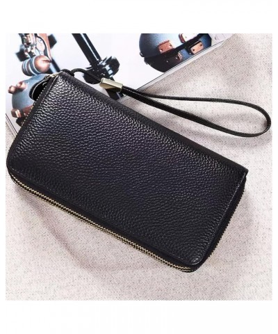 Women's Wallet Women Leather Wallets RFID Blocking Credit Card Holder Large Capacity Women's Wristlet Handbags Ladies Phone P...