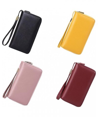 Women's Wallet Women Leather Wallets RFID Blocking Credit Card Holder Large Capacity Women's Wristlet Handbags Ladies Phone P...