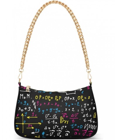 Shoulder Bag Math Formulas Women Clutch Handbag Shoulder Purch Date Chain Bag Tote Bag Spring Holiday Birthday Gift for Girlf...