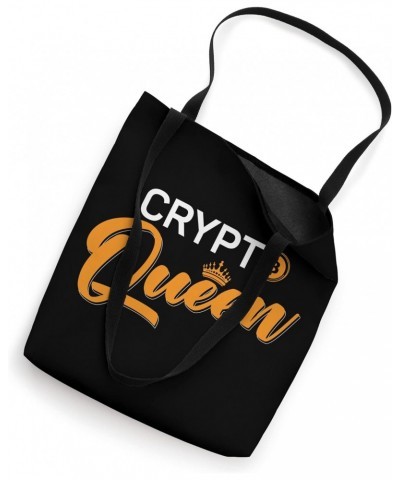 Bitcoin Crypto Crypto Queen Tote Bag $13.19 Totes