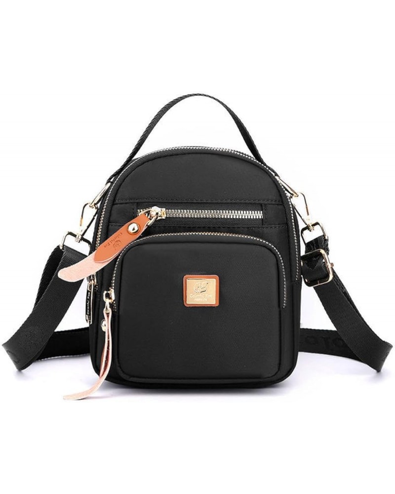 Fashionable mobile phone bag women's small crossbody bag casual shoulder bag Black $22.03 Totes