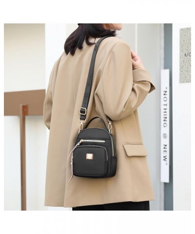 Fashionable mobile phone bag women's small crossbody bag casual shoulder bag Black $22.03 Totes