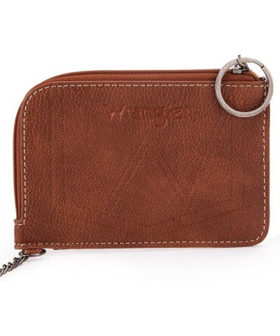 Wrangler Card Wallet for Women Boho Aztec Credit Card Holder with Zipper Pocket Aztec-Angel White $13.24 Wallets