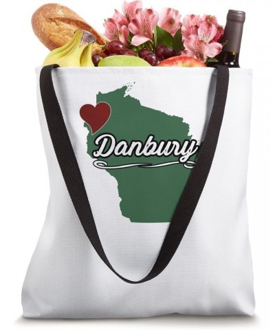 DANBURY - Wisconsin | WI USA - City State Souvenir - Tote Bag $15.60 Totes