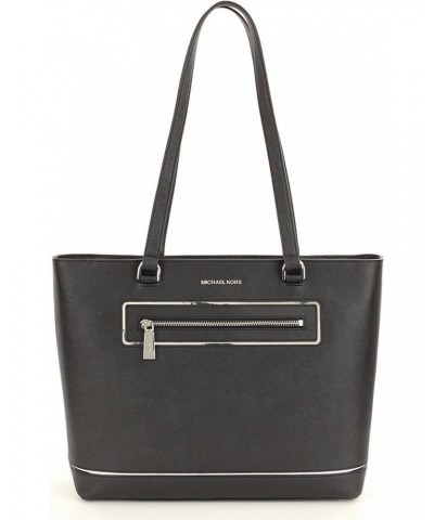 MICHAEL Frame Out Item Large North South Tote, Black $76.50 Totes