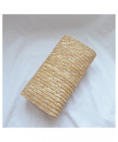 Women Wheat Straw Woven Clutch Leisure Female Wallet Casual Purse Bag Ladies Summer Beach Travel $9.00 Clutches