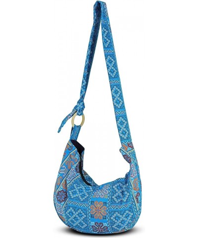 Women's Crossbody Handbags Hippie bag Hobo Bags for Women Shoulder Sling Bag Hippie Tote Bag Hippie Purse Tribe_sky $12.97 Totes