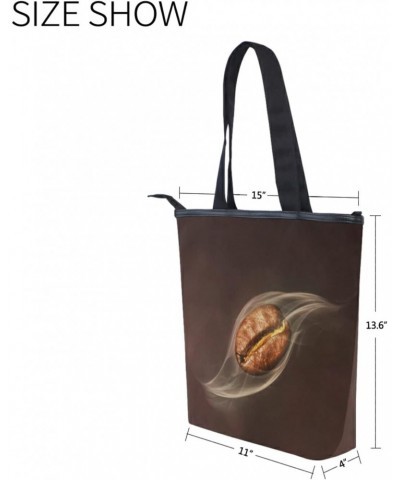 Tote Handbag for Women Tote Bag, Roasted Coffee Beans Canvas + leather Shoulder Bag, Hobo bag, Satchel Purse(226rh7b) $13.49 ...