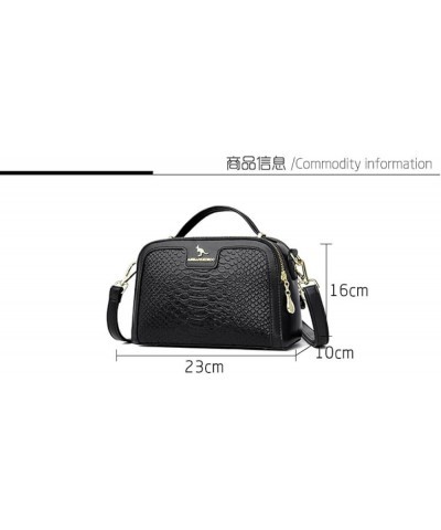 Women's hand-held shoulder cross-body bag casual large capacity small square bag Green $25.27 Crossbody Bags