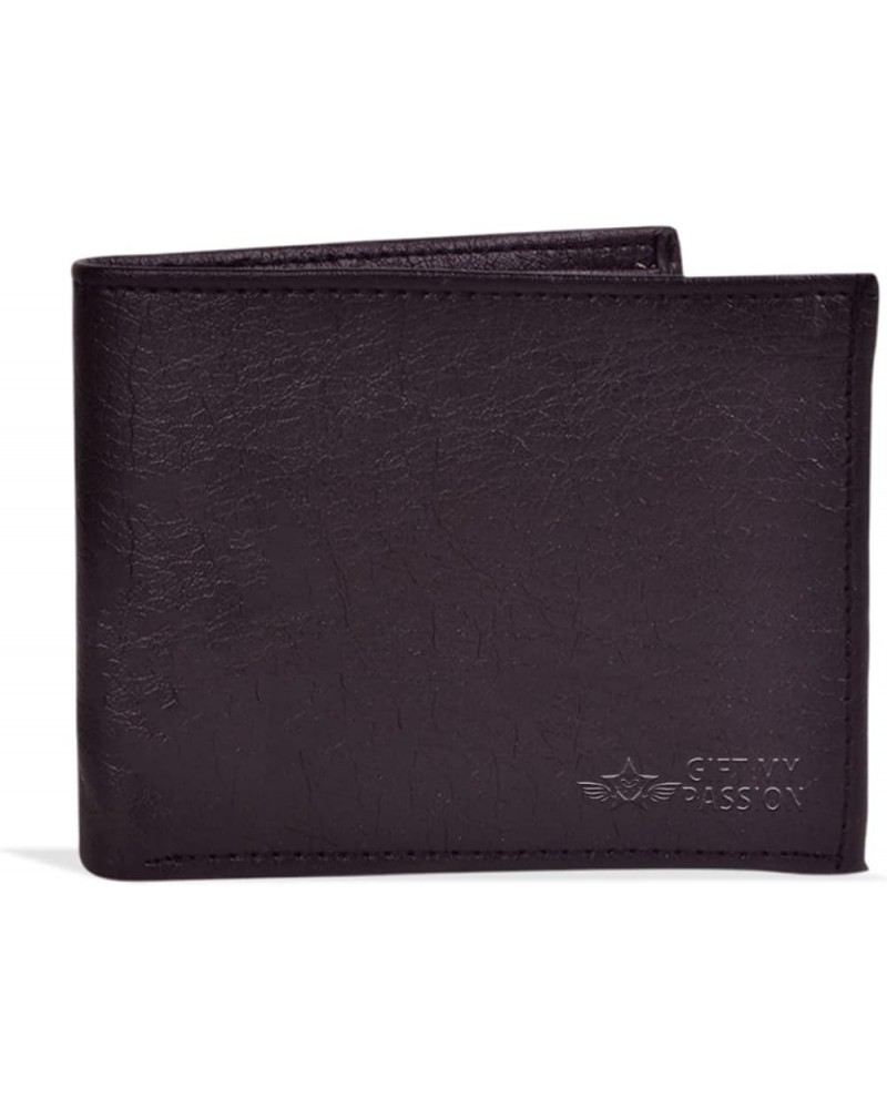 Blocking Redwood Leather Wallet for Men, Black, Casual Black $8.99 Wallets