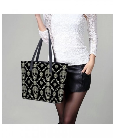 Women's Tote Bag with Zipper Casual Soft Leather Purse Fashion Hobo Handbags Color423 $15.80 Totes