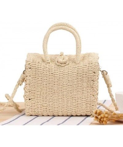 Straw Bag for Women Crossbody Beach Tote Black Clutch Shoulder Bags Summer Travel Handbag Female Bag Purse Women (Color : N) ...