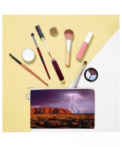 Rocks Desert Storm Canvas Wallet Slim Wristlets Bag Credit Card Clutch Purses $11.60 Wallets