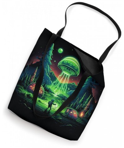 Camping UFO Gear Alien Abduction Tote Bag $12.65 Totes