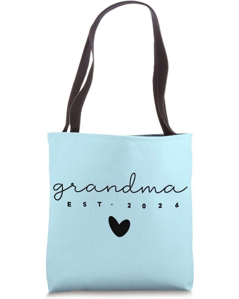 First Time Grandma Est 2026 Grandmother Nana Mimi Birthday Tote Bag $13.49 Totes