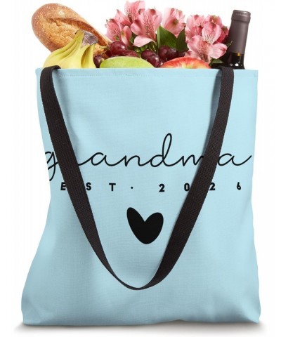 First Time Grandma Est 2026 Grandmother Nana Mimi Birthday Tote Bag $13.49 Totes