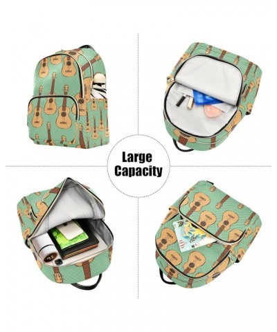 Small Backpack for Women Travel Bag Hawaiian Guitar Daypack Purse Fashion Shoulder Bag Rucksack Small A75 $10.92 Backpacks