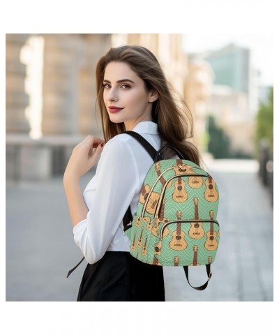 Small Backpack for Women Travel Bag Hawaiian Guitar Daypack Purse Fashion Shoulder Bag Rucksack Small A75 $10.92 Backpacks