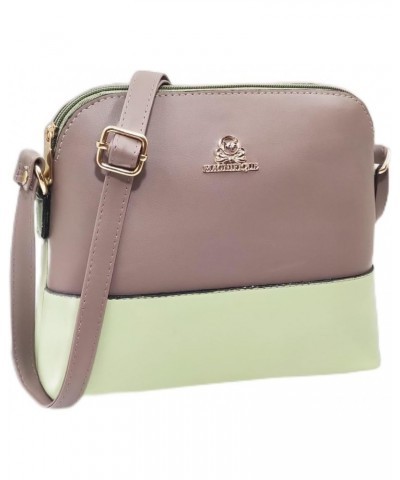 Magnifique Premium Sling Bag(Brown,Green) $38.85 Crossbody Bags