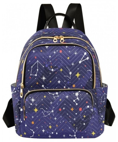 Galaxy Space with Stars Constellations Backpack Purse for Women Travel Handbag Shoulder Bag $20.99 Backpacks