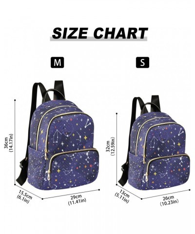 Galaxy Space with Stars Constellations Backpack Purse for Women Travel Handbag Shoulder Bag $20.99 Backpacks